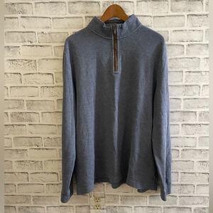 Men’s Joseph Abboud blue 1/4 zip pullover XL